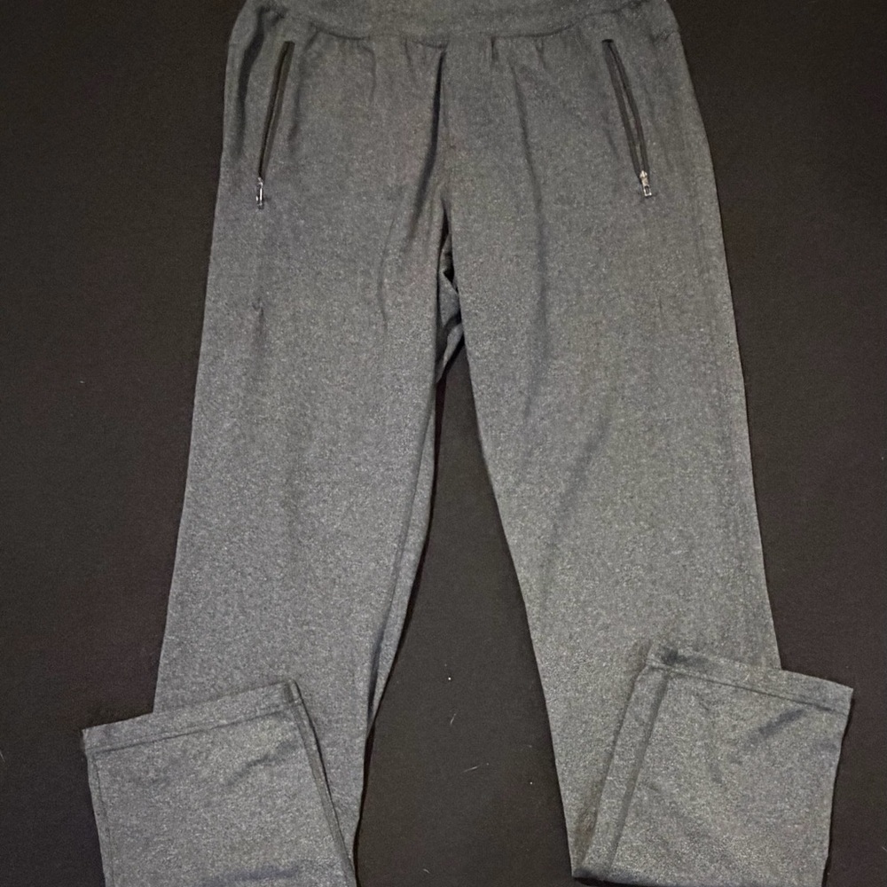 Lululemon Jogger Grey‎ Elastic Drawstring Wide Leg Sweatpants Men’s Size Large